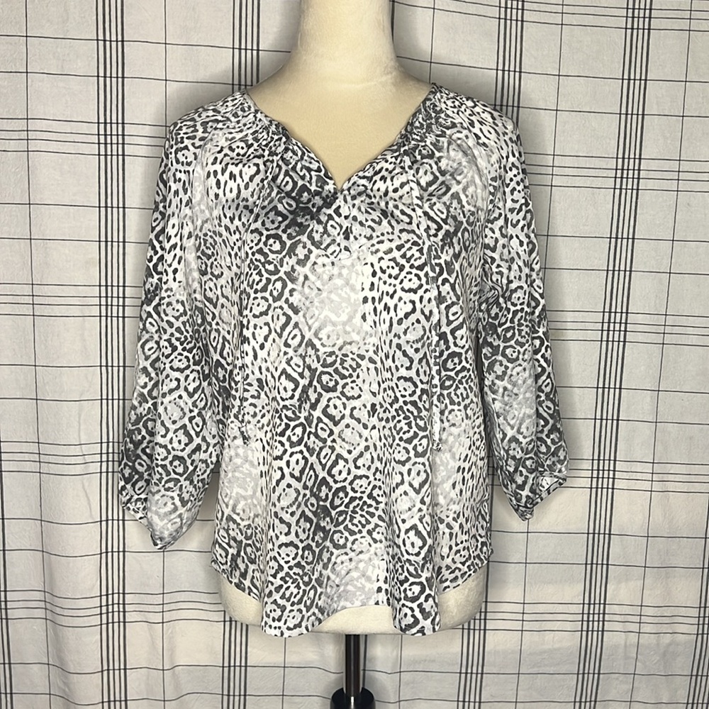 Bass Animal Print Lightweight Top